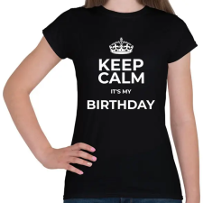 PRINTFASHION BIRTHDAY - Női póló - Fekete női póló
