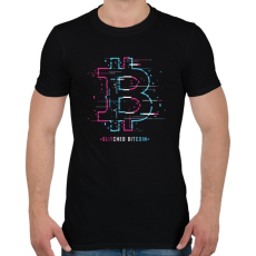 PRINTFASHION BITCOIN 4 EVER 31 - Férfi póló - Fekete