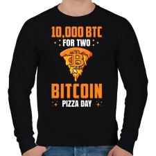 PRINTFASHION BITCOIN 4 EVER 44 - Férfi pulóver - Fekete női pulóver, kardigán