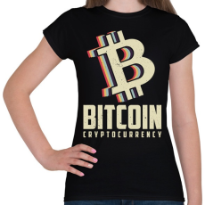 PRINTFASHION BITCOIN 4 EVER 51 - Női póló - Fekete