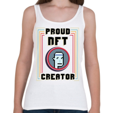 PRINTFASHION BITCOIN 4 EVER 53 - Női atléta - Fehér