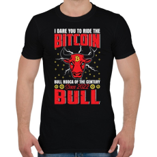 PRINTFASHION BITCOIN 4 EVER 55 - Férfi póló - Fekete
