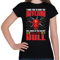 PRINTFASHION BITCOIN 4 EVER 55 - Női póló - Fekete