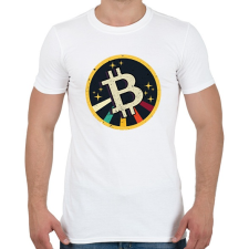 PRINTFASHION BITCOIN 4 EVER 59 - Férfi póló - Fehér férfi póló