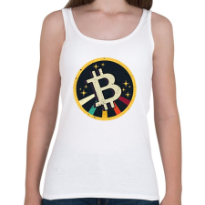 PRINTFASHION BITCOIN 4 EVER 59 - Női atléta - Fehér női trikó