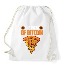 PRINTFASHION BITCOIN 4 EVER 62 - Sportzsák, Tornazsák - Fehér tornazsák