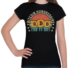 PRINTFASHION BITCOIN 4 EVER 65 - Női póló - Fekete női póló