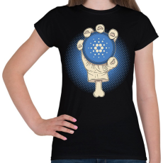 PRINTFASHION BITCOIN 4 EVER 66 - Női póló - Fekete