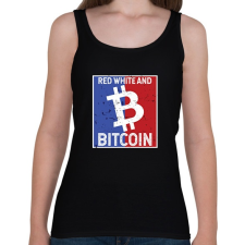 PRINTFASHION BITCOIN 4 EVER 67 - Női atléta - Fekete női trikó