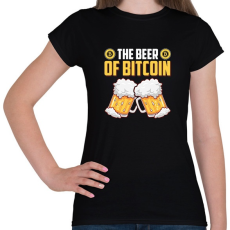 PRINTFASHION BITCOIN 4 EVER 76 - Női póló - Fekete