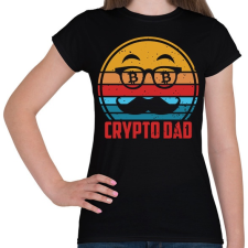 PRINTFASHION BITCOIN 4 EVER 77 - Női póló - Fekete női póló