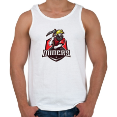 PRINTFASHION BITCOIN 4 EVER 80 - Férfi atléta - Fehér
