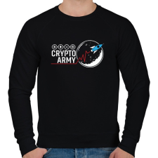 PRINTFASHION BITCOIN 4 EVER 91 - Férfi pulóver - Fekete férfi pulóver, kardigán
