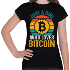 PRINTFASHION BITCOIN 4 EVER 9 - Női póló - Fekete női póló