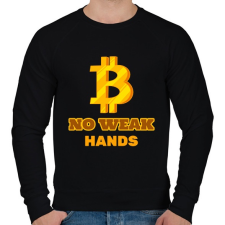 PRINTFASHION BITCOIN 4EVER 28 - Férfi pulóver - Fekete női pulóver, kardigán
