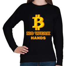 PRINTFASHION BITCOIN 4EVER 28 - Női pulóver - Fekete női pulóver, kardigán