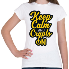 PRINTFASHION BITCOIN 4EVER - Női póló - Fehér