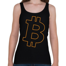 PRINTFASHION bitcoin - Női atléta - Fekete