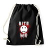 PRINTFASHION bite me - Sportzsák, Tornazsák - Fekete