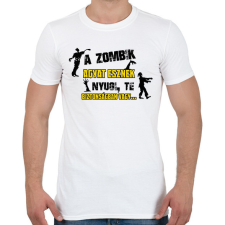 PRINTFASHION Biztonságban vagy... - Férfi póló - Fehér férfi póló