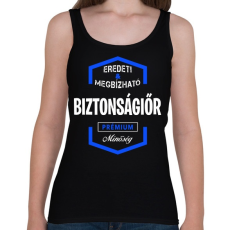 PRINTFASHION Biztonságiőr prémium minőség - Női atléta - Fekete