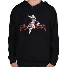 PRINTFASHION Black Clover Noelle - Gyerek kapucnis pulóver - Fekete gyerek pulóver, kardigán