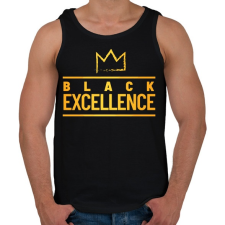 PRINTFASHION Black excellence - Férfi atléta - Fekete atléta, trikó