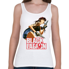 PRINTFASHION Black lagoon - Női atléta - Fehér