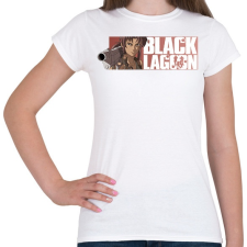PRINTFASHION Black Lagoon - Női póló - Fehér női póló