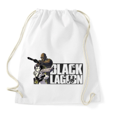 PRINTFASHION Black Lagoon - Sportzsák, Tornazsák - Fehér tornazsák