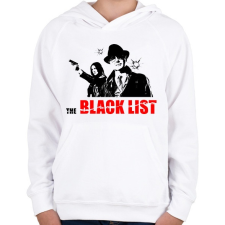 PRINTFASHION BLACKLIST - Gyerek kapucnis pulóver - Fehér gyerek pulóver, kardigán