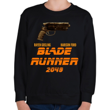 PRINTFASHION blade runner 2049 - Gyerek pulóver - Fekete gyerek póló