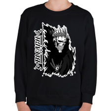 PRINTFASHION Bleach Barragan - Gyerek pulóver - Fekete gyerek pulóver, kardigán