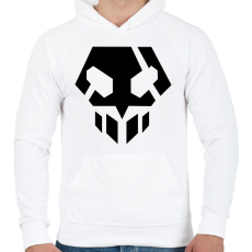 PRINTFASHION Bleach - Férfi kapucnis pulóver - Fehér