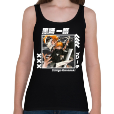 PRINTFASHION bleach ichigo - Női atléta - Fekete