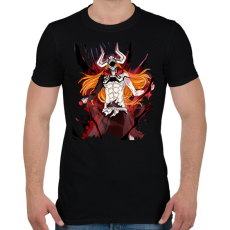 PRINTFASHION Bleach Kurosaki Ichigo  - Férfi póló - Fekete
