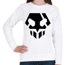 PRINTFASHION Bleach - Női pulóver - Fehér női pulóver, kardigán