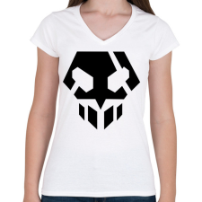 PRINTFASHION Bleach - Női V-nyakú póló - Fehér női póló