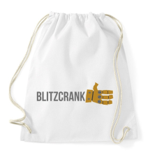 PRINTFASHION Blitzcrank - Sportzsák, Tornazsák - Fehér tornazsák