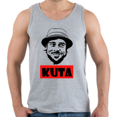 PRINTFASHION Blöff - KUTA - Férfi atléta - Sport szürke