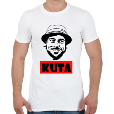 PRINTFASHION Blöff - KUTA - Férfi póló - Fehér