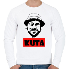 PRINTFASHION Blöff - KUTA - Férfi pulóver - Fehér