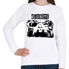 PRINTFASHION blondie bw  - Női pulóver - Fehér