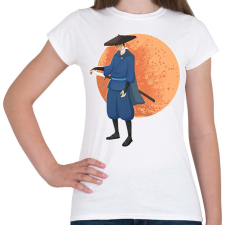 PRINTFASHION Blue Eye Samurai - Női póló - Fehér női póló