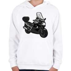 PRINTFASHION bmw1 - Gyerek kapucnis pulóver - Fehér