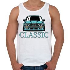 PRINTFASHION bmw classic - Férfi atléta - Fehér