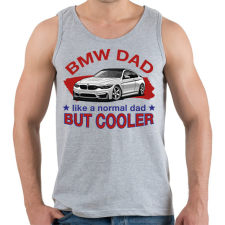 PRINTFASHION BMW Dad - Férfi atléta - Sport szürke atléta, trikó