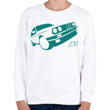 PRINTFASHION Bmw e30 03 - Gyerek pulóver - Fehér gyerek pulóver, kardigán