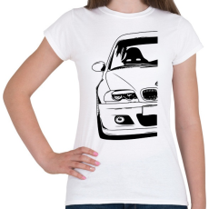 PRINTFASHION BMW E46 - Női póló - Fehér