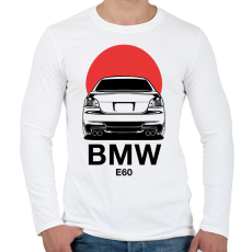 PRINTFASHION BMW E60 - Férfi hosszú ujjú póló - Fehér